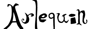 Arlequin Font Image