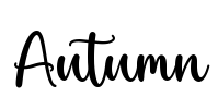 Autumn Font Image