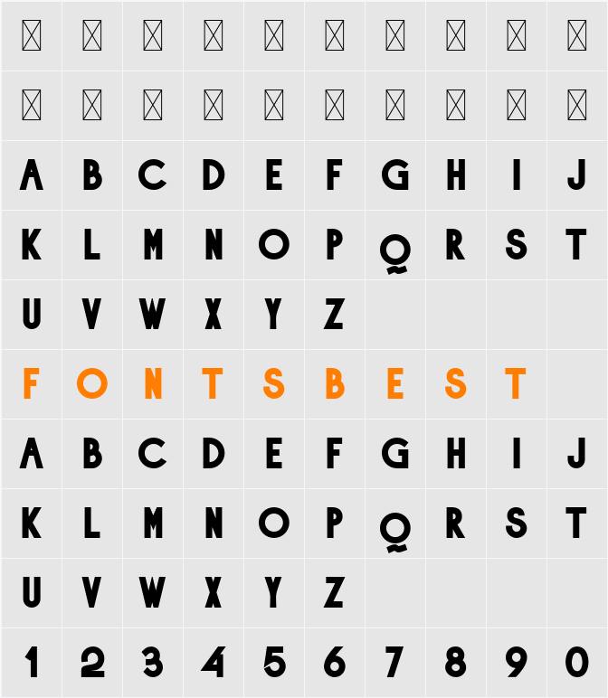 Aweber Character Map