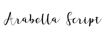 Arabella Script Font Image
