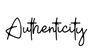 Authenticity Font Image