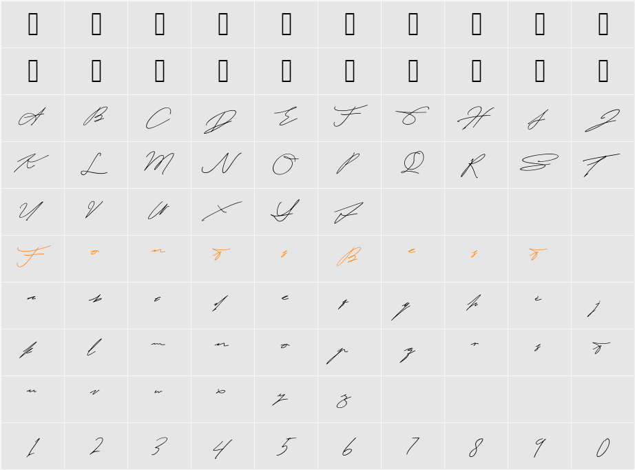 Soullife Character Map