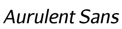 Aurulent Sans