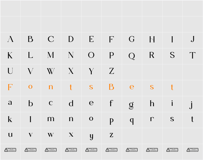 Eye Quirky Demo Character Map