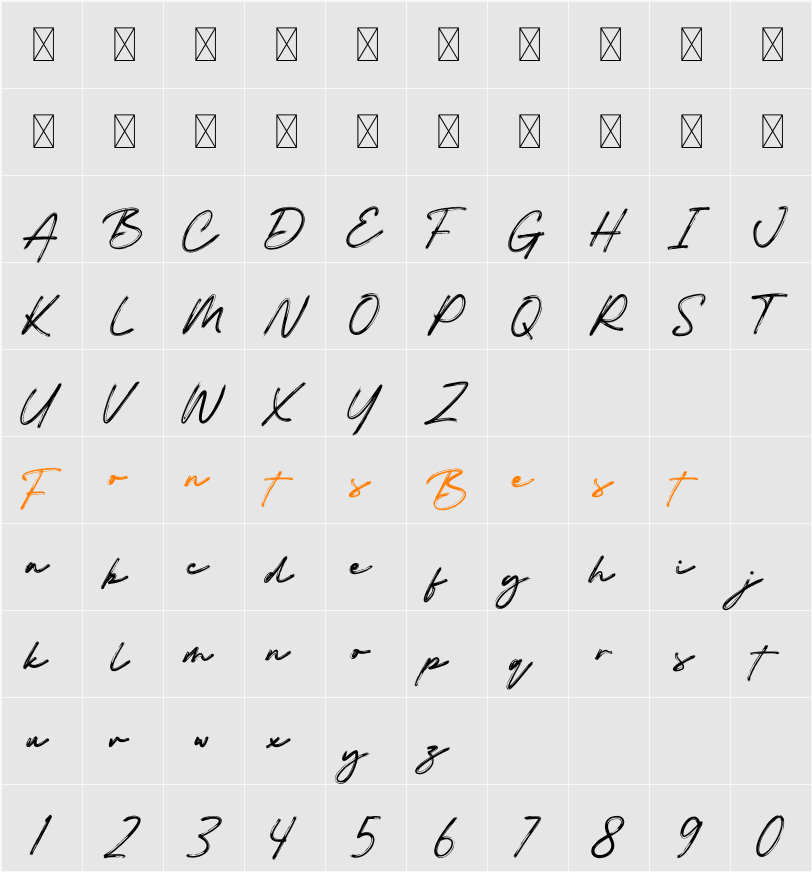 Million Feeling Character Map