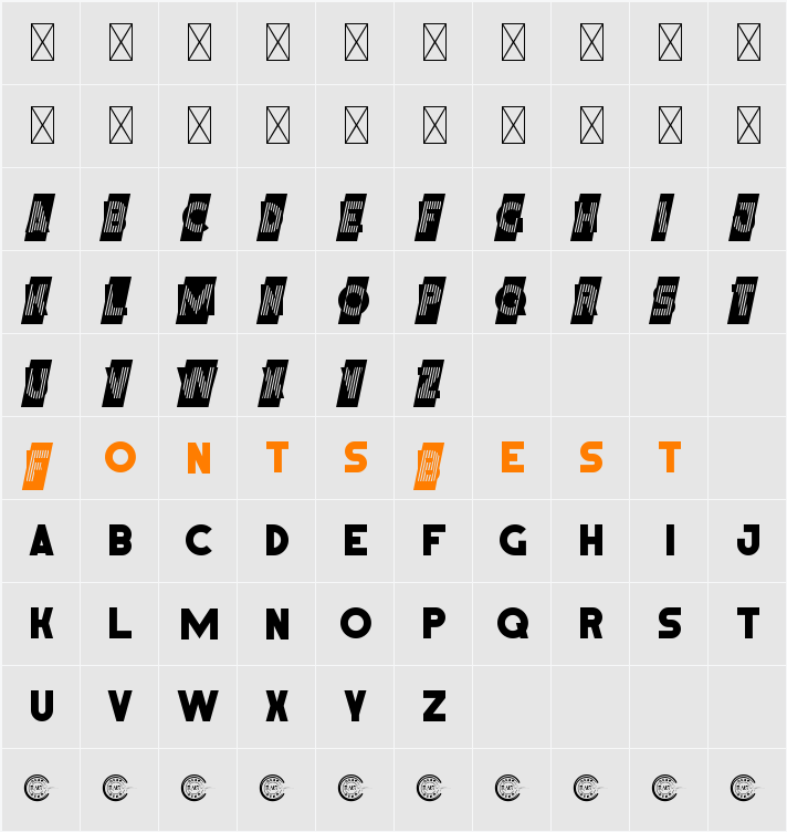 OmentaloDemo Character Map