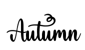 Autumn Font Image