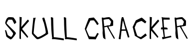 Skull Cracker Font Image