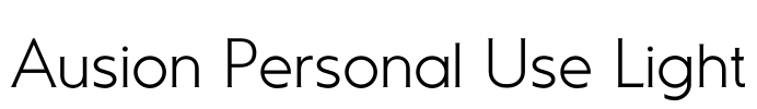Ausion Personal Use Light
