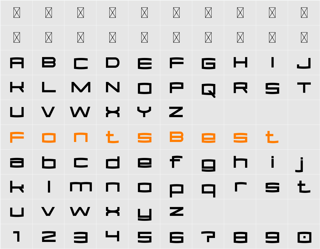 Team Picko Character Map