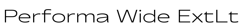 Performa Wide ExtLt