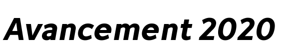 Avancement 2020