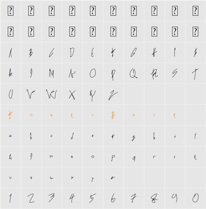 alexandria ann Character Map
