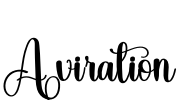 Aviration Font Image