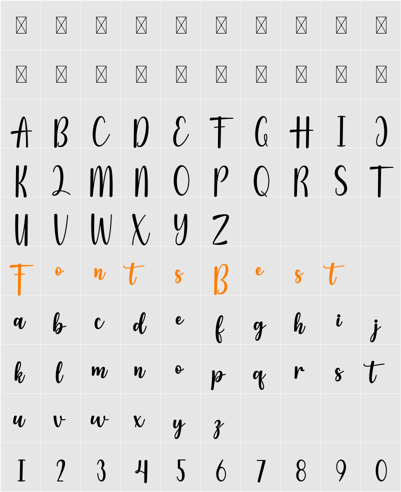 Autumn Beauty Character Map