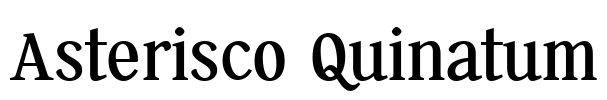 Asterisco Quinatum