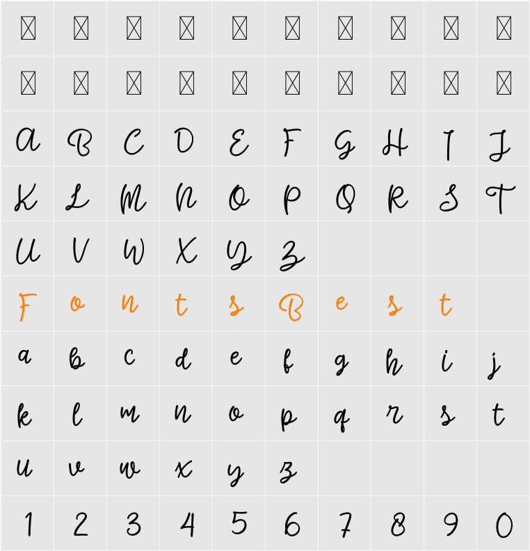 Stardelle Free Character Map