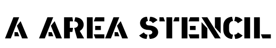 a Area Stencil