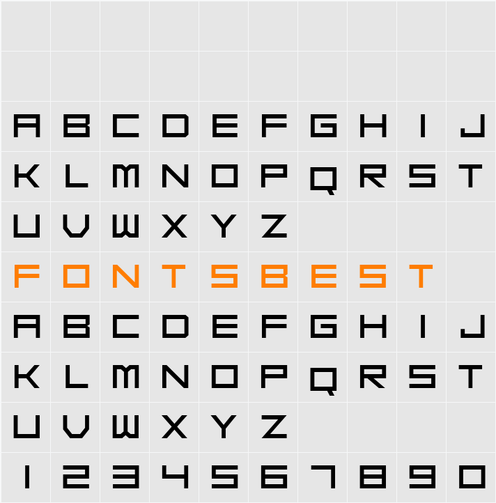 Platformz Character Map