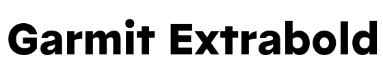 Garmit Extrabold