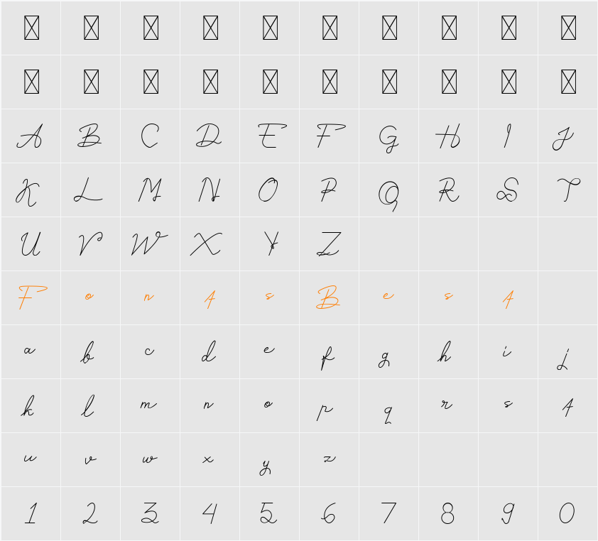 Astamaya Character Map