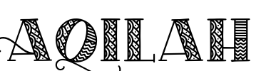 Aqilah Font Image
