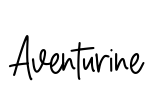 Aventurine Font Image