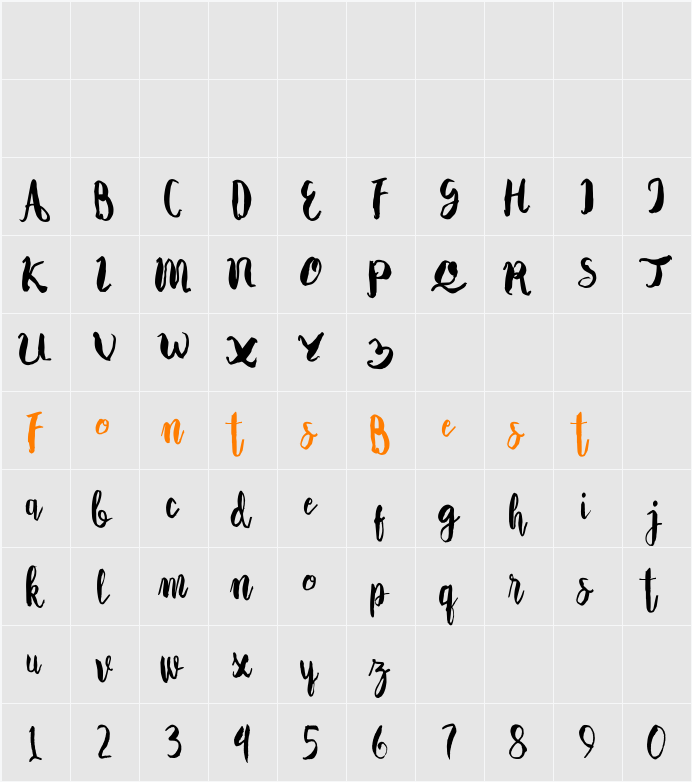 Autodidact Character Map
