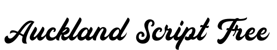 Auckland Script Free
