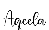Aqeela Font Image