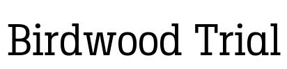Birdwood Trial