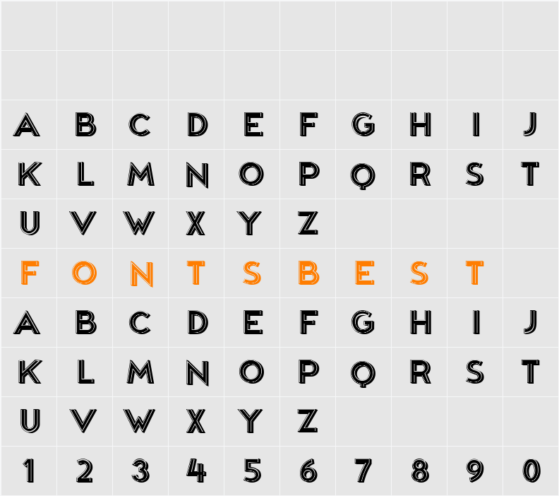 Aspect Ratio Character Map