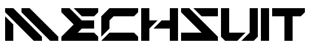 Mechsuit Font Image