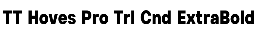 TT Hoves Pro Trl Cnd ExtraBold