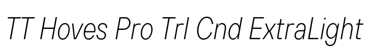 TT Hoves Pro Trl Cnd ExtraLight