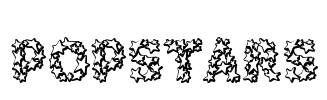 Popstars Font Image