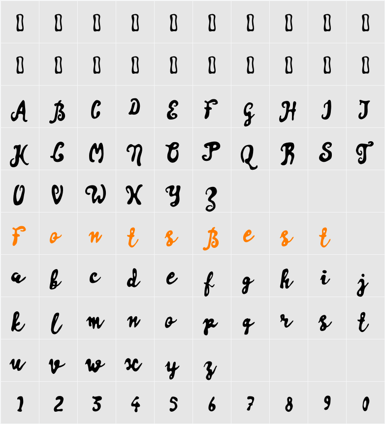 Artisoya Two Character Map