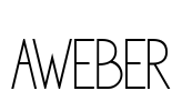 Aweber Font Image