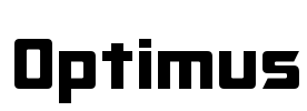 Optimus Font Image