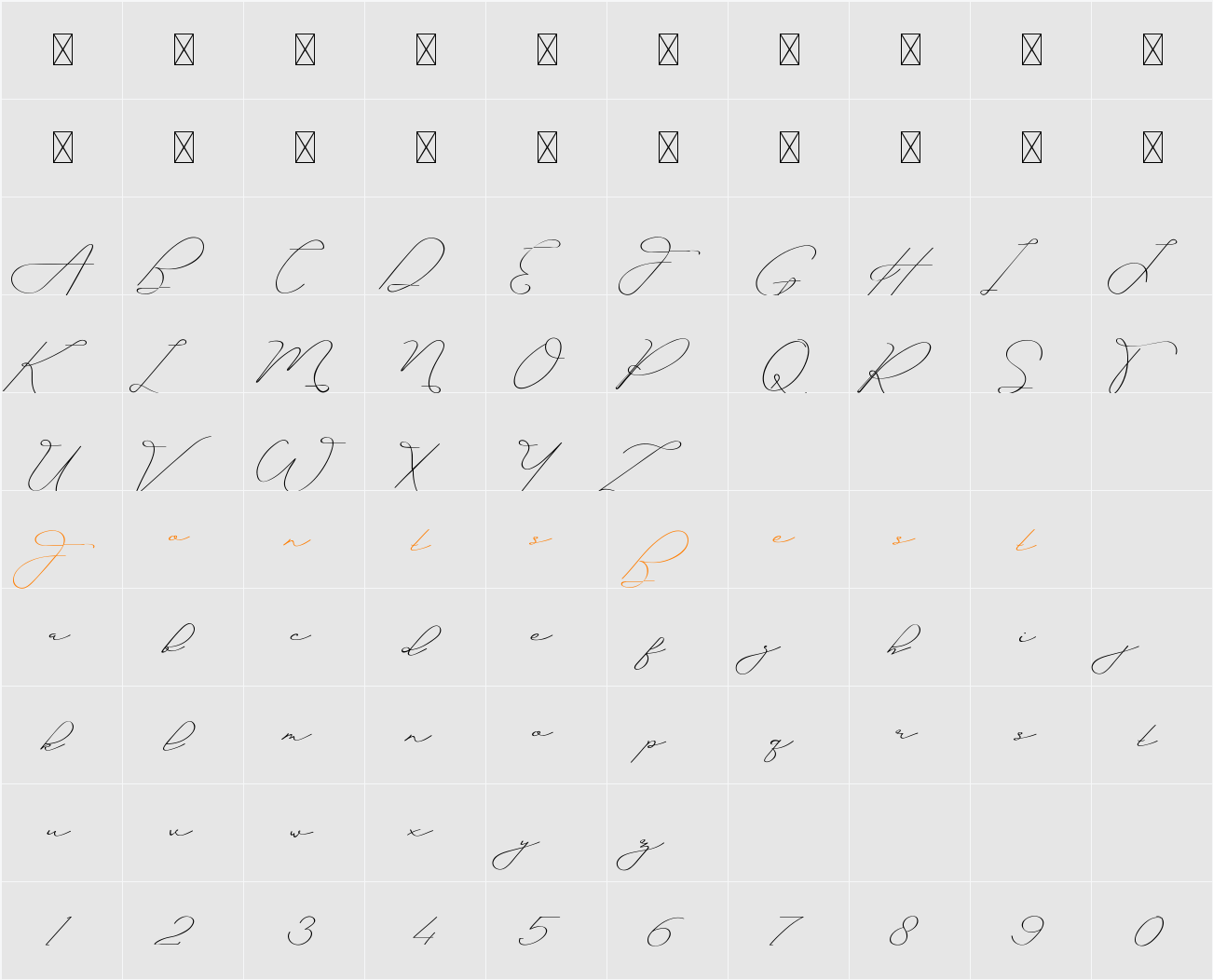 Ayudisha Demo Character Map