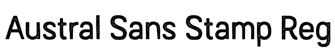 Austral Sans Stamp Reg