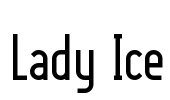 Lady Ice Font Image