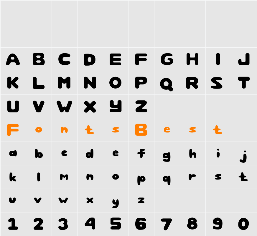 Are You Kitten Me Character Map