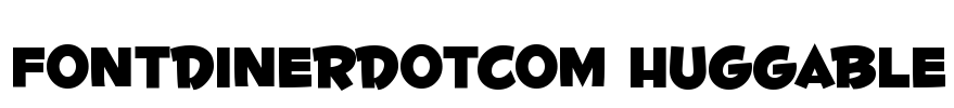 Fontdinerdotcom Huggable Font Image
