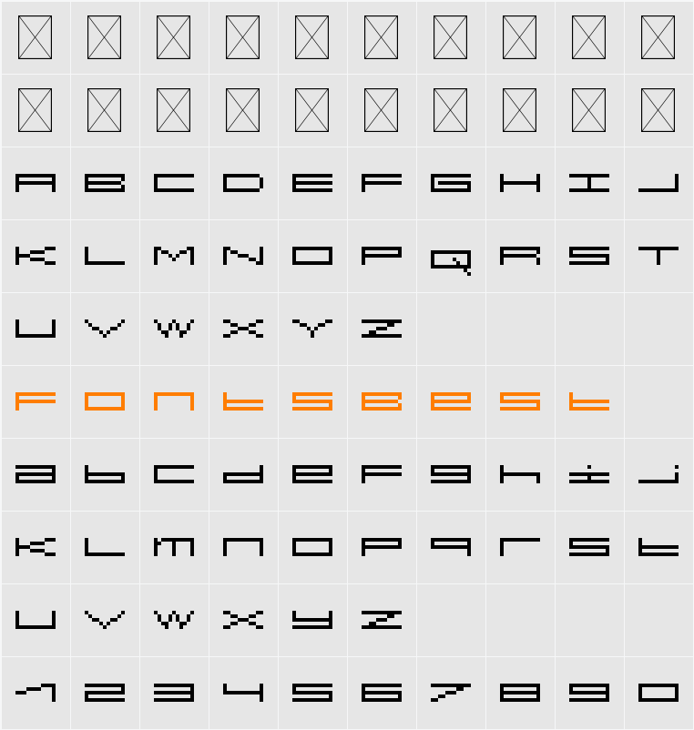 Megatronicalistic Character Map