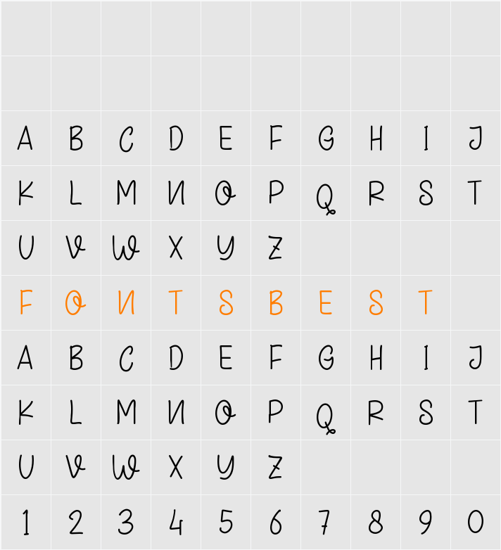 Black Wolves - Personal Use Character Map