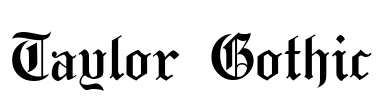 Taylor Gothic