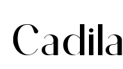 Cadila Font Image