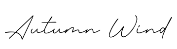 Autumn Wind Font Image