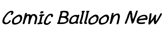 Comic Balloon New